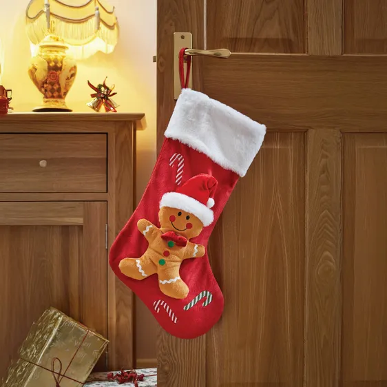 Christmas Gingerbread Stocking