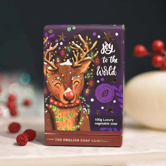 Christmas Reindeer Mini Soap - image 1