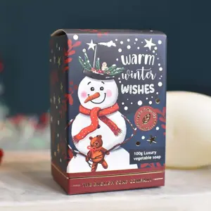 Christmas Snowman Mini Soap - image 1