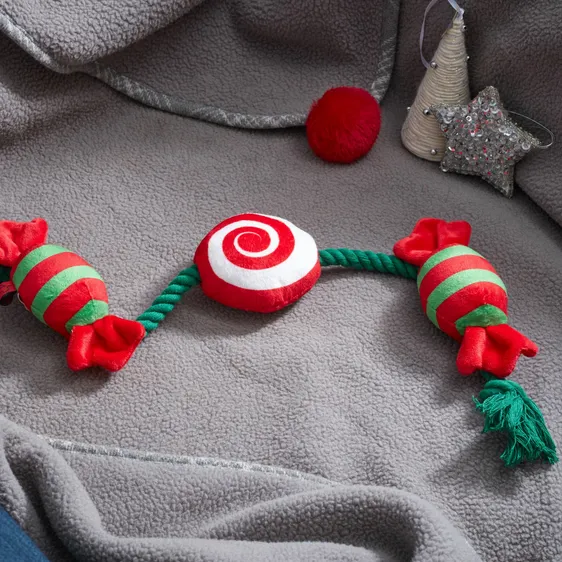 Christmas Sweets Rope Toy