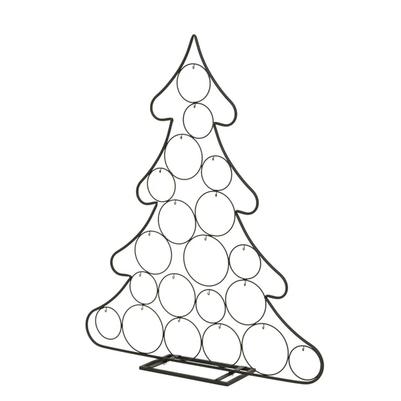 Christmas Tree Bauble Hanger Frame - Black