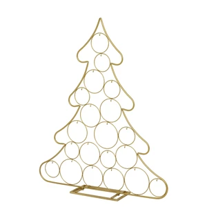 Christmas Tree Bauble Hanger Frame - Gold