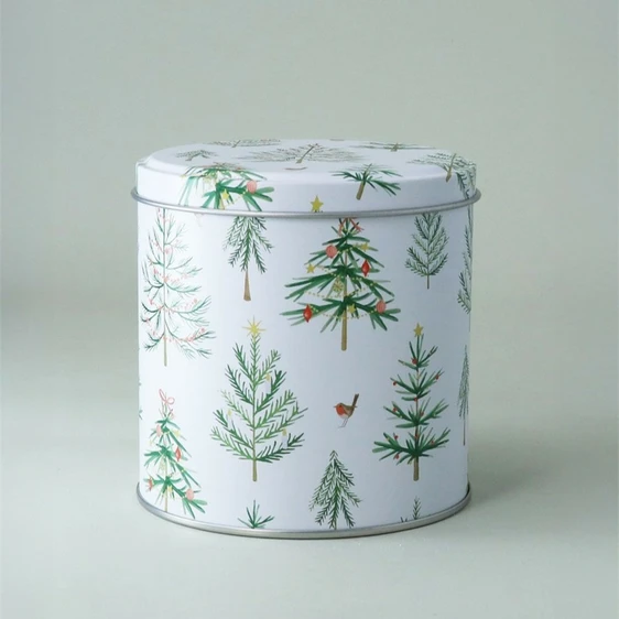 Christmas Trees Chocolate Tin