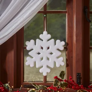 Chunky Hanging Snowflake - Medium