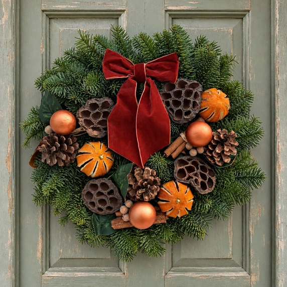 Cinnamon Spice Wreath - 10" - image 1
