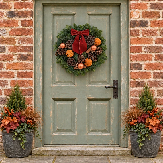 Cinnamon Spice Wreath - 10" - image 2