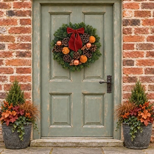 Cinnamon Spice Wreath - 10" - image 2