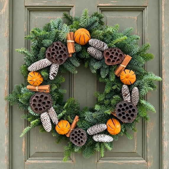 Cinnamon Spice Wreath - 14" - image 1