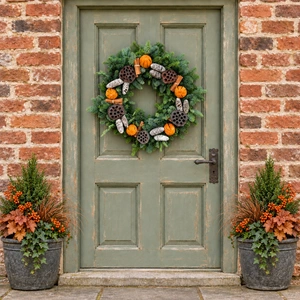 Cinnamon Spice Wreath - 14" - image 2