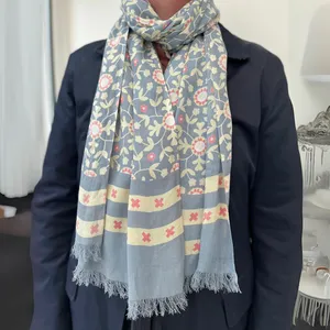 Citadel Print Scarf - Blue