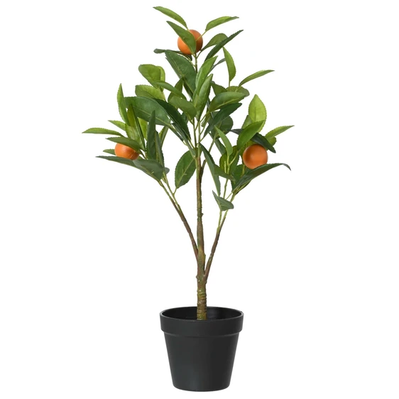 Citrus sinensis Artificial Orange Tree - 60cm