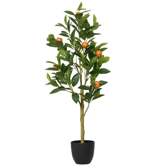 Citrus sinensis Artificial Orange Tree - 90cm