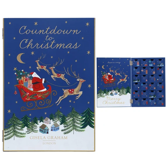 Classic Santa Advent Calendar
