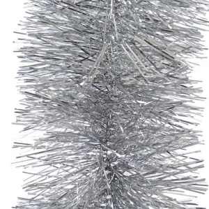 Classic Silver Tinsel Ø20cm