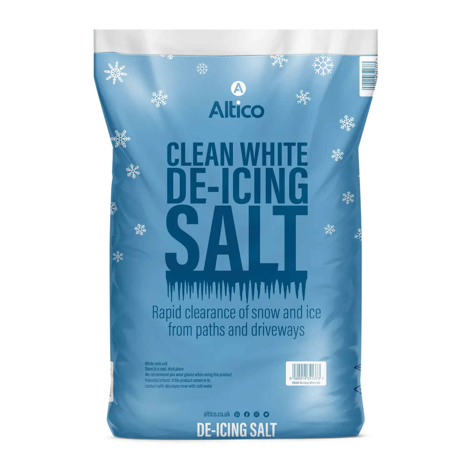 Clean White DeIcing Salt Cowell's Garden Centre Woolsington