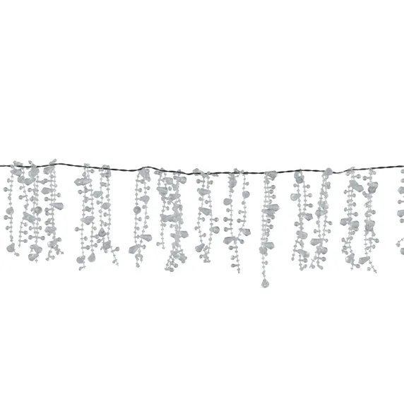 Clear Icicles Garland