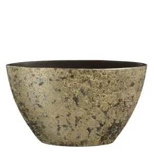 Clemente Champagne Oval Pot - Tall