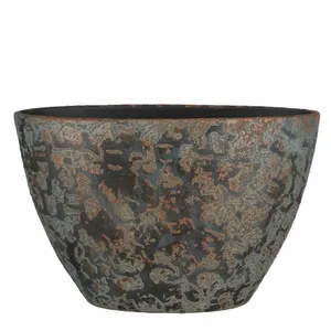 Clemente Copper Oval Pot - Tall