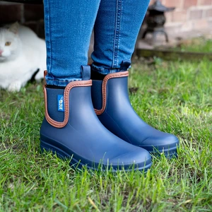 ClipGlove Navy Ankle Boots