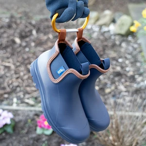 ClipGlove Navy Ankle Boots - UK 4 - image 2