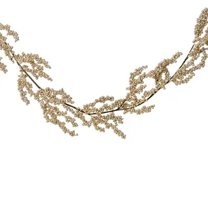 Clustered Berries Artificial Garland - Gold