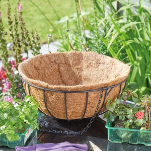 Coco Hanging Basket Liner Twin Pack - 30cm