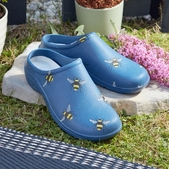 Comfi Garden Clog - Bees UK 6