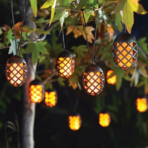 Flaming Lantern String Lights - image 1