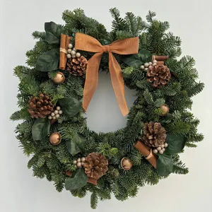 Copper & Gold Wreath - 12"