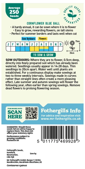 Cornflower Blue Ball - image 2