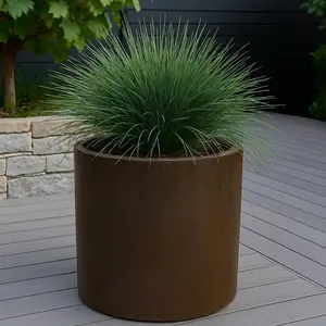 Corten Steel Effect Cylinder
