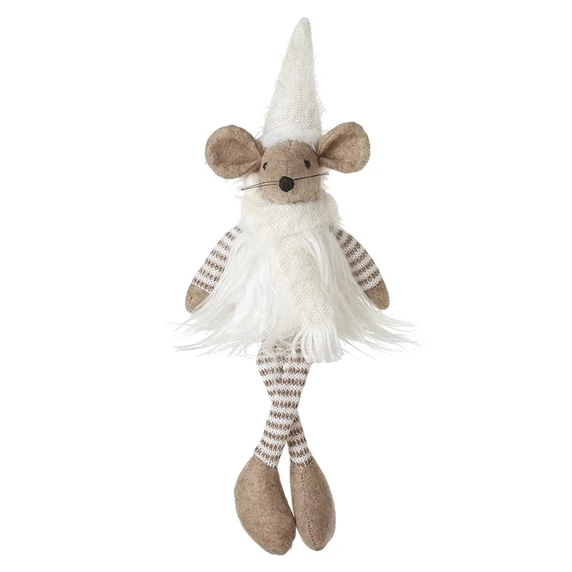 Cosy Sitting Mouse Decoration - Small