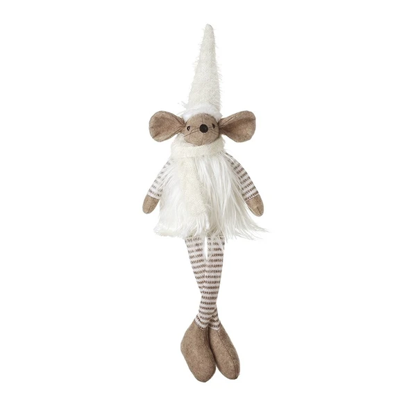 Cosy Sitting Mouse Decoration - Medium