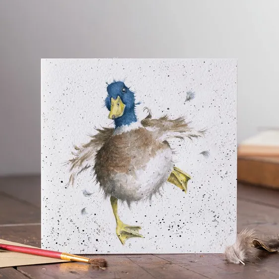 A Waddle And A Quack Greeting Card - image 1