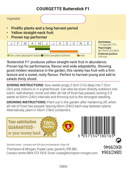 Courgette Butterstick F1 - image 2