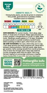 Courgette Soleil F1 Seeds - image 2