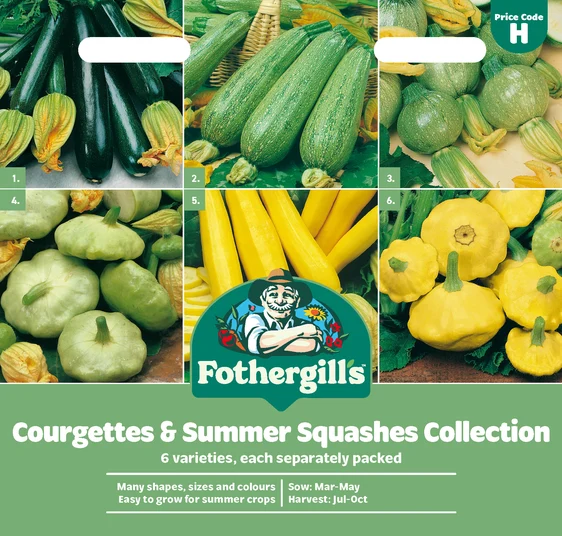 Courgettes & Summer Squashes Collection - image 1