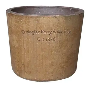 Courtyard Rust Round Planter - Small