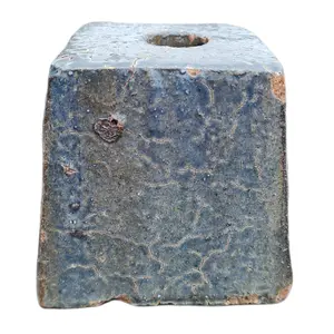 Courtyard Stone Low Pedestal Pot Foot - Medium