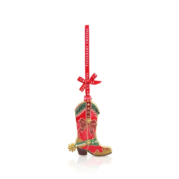 Cowboy Boot Hanging Decoration