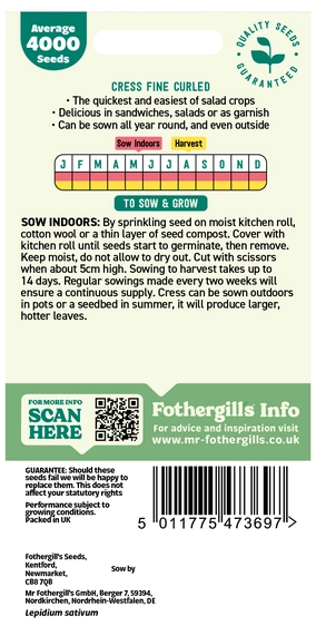 Cress Fine Curled - image 2