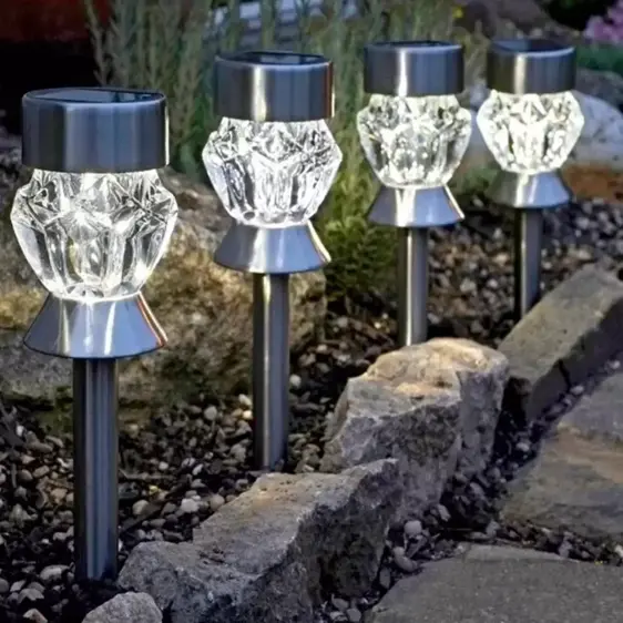 Crystal Stake Light Set