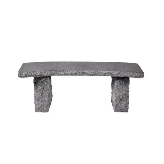 Curved Granite Bench - image 2