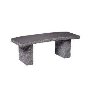 Curved Granite Bench