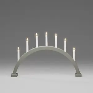 Curved Welcome Light - Matt Grey - image 2