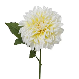 Dahlia Artificial Stem 67cm - Cream