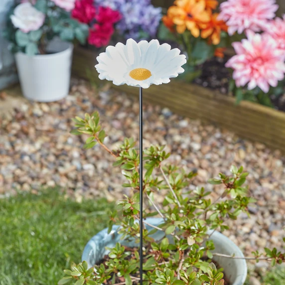 Daisy Bird Feeder Stake