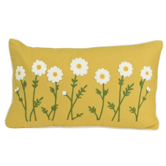 Daisy Design Rectangle Cushion