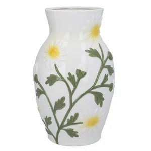 Daisy Embossed Vase - Large