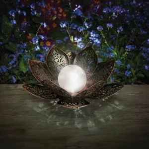 Damasque Lotus Flower Light - Bronze - image 2